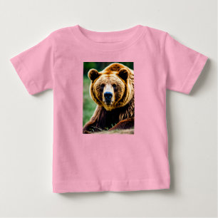 T-shirt Pour Bébé Bruno l'ours brave