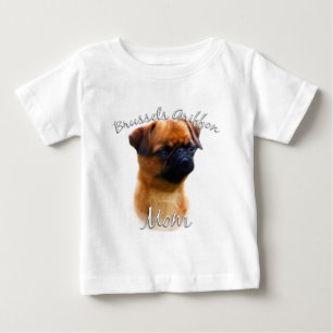 T-shirt Pour Bébé Bruxelles Griffon Mom 2