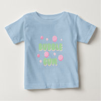 Bubble Gum Rétro Menthe et Typographie Rose