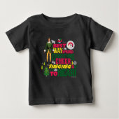 T-shirt Pour Bébé Buddy l'Elfe | Citation graphique de Noël (Devant)