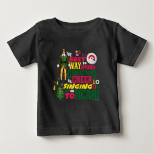 T-shirt Pour Bébé Buddy l'Elfe Citation graphique de Noël