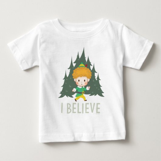 T-shirt Pour Bébé Buddy l'Elfe Je crois (Devant)