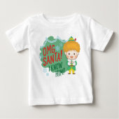 T-shirt Pour Bébé Buddy l'elfe OMG Santa ! Je le connais ! (Devant)