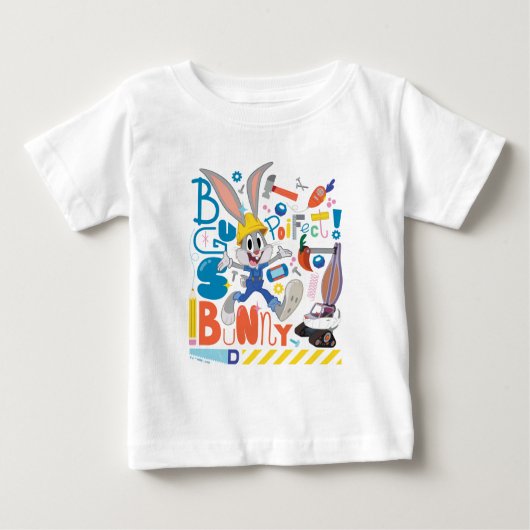 T-shirt Pour Bébé BUGS BUNNY BUILDERS™| BUGS BUNNY™ Outils de travai (Devant)