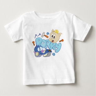 T-shirt Pour Bébé BUGS BUNNY BUILDERS™  Croquis de Porky