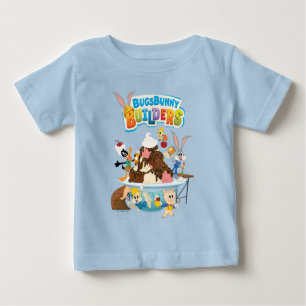 T-shirt Pour Bébé BUGS BUNNY BUILDERS™ Looney Builders Crème glacée