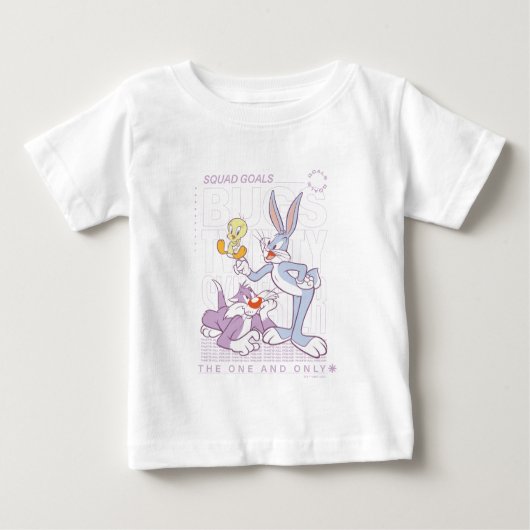 T-shirt Pour Bébé BUGS BUNNY™, TWEETY™, SYLVESTER™ Squad Buts (Devant)