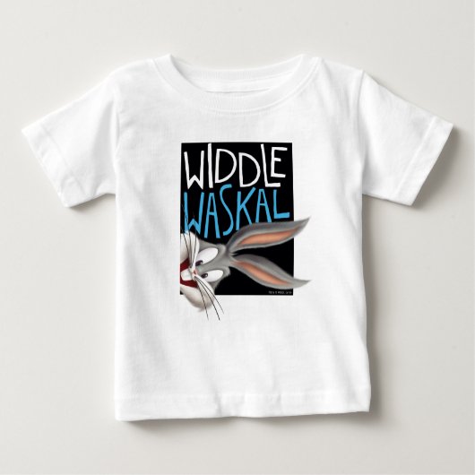 T-shirt Pour Bébé BUGS BUNNY™- Widdle Waskal (Devant)