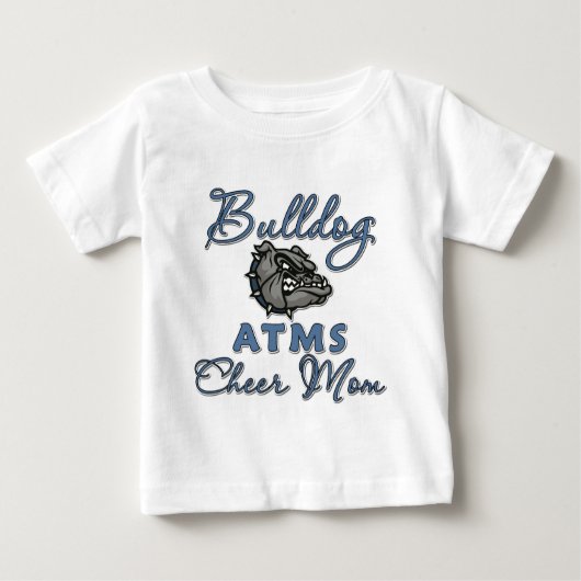 T-shirt Pour Bébé Bulldog (Devant)