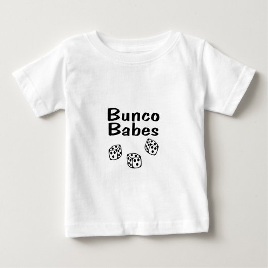 T-shirt Pour Bébé Bunco Babes (Devant)