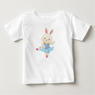 T-shirt Pour Bébé Bunny Ballerina
