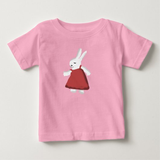 T-shirt Pour Bébé Bunny Funny (Devant)