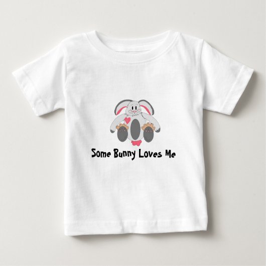 T-shirt Pour Bébé Bunny Love (Devant)