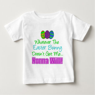T-shirt Pour Bébé Bunny Nonna de Pâques