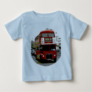T-shirt Pour Bébé Bus Rouge de Londres
