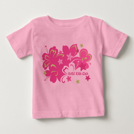 T-shirt Pour Bébé Butterflibiscus Toddler Tee - shirts (Devant)