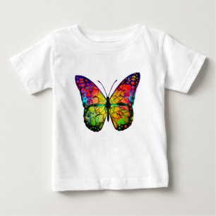 T-SHIRT POUR BÉBÉ BUTTERFLY ABSTRAIT