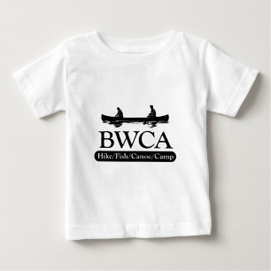 T-shirt Pour Bébé BWCA / Randonnée en canoë de poisson