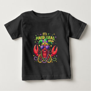 T-shirt Pour Bébé C’est Mardi Gras Bruh Funny Shrimp New Orleans