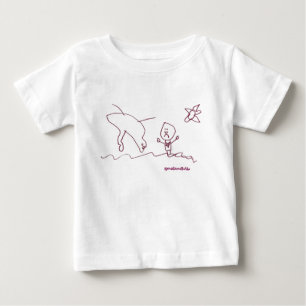 T-shirt Pour Bébé Ça doit être un Alien Tee