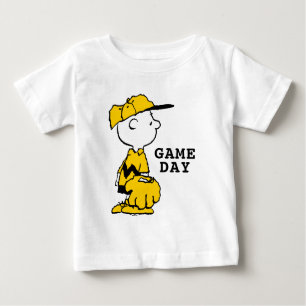 T-shirt Pour Bébé cacahuètes Charlie Brown Baseball