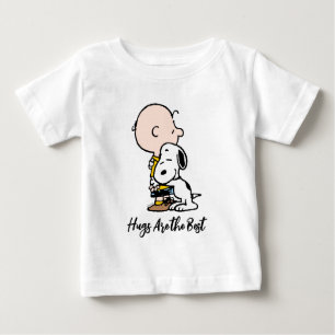 T-shirt Pour Bébé cacahuètes Charlie Brown & Snoopy Hug