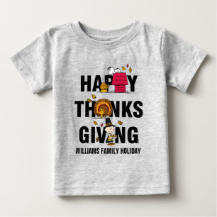T-shirt Pour Bébé cacahuètes   Combo Bon thanksgiving
