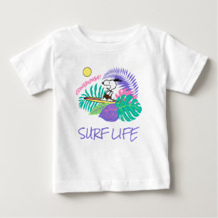 T-shirt Pour Bébé cacahuètes Cowabunga Snoopy