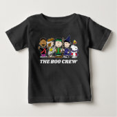 T-shirt Pour Bébé cacahuètes | Halloween L'Équipage Boo (Devant)