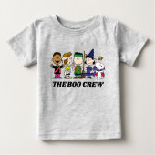T-shirt Pour Bébé cacahuètes | Halloween L'Équipage Boo (Devant)