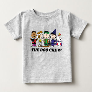 T-shirt Pour Bébé cacahuètes   Halloween L'Équipage Boo