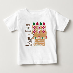T-shirt Pour Bébé cacahuètes   Maison en pain d'épice