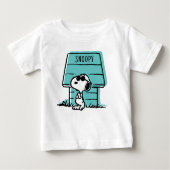 T-shirt Pour Bébé cacahuètes | Snoopy Be Real (Devant)