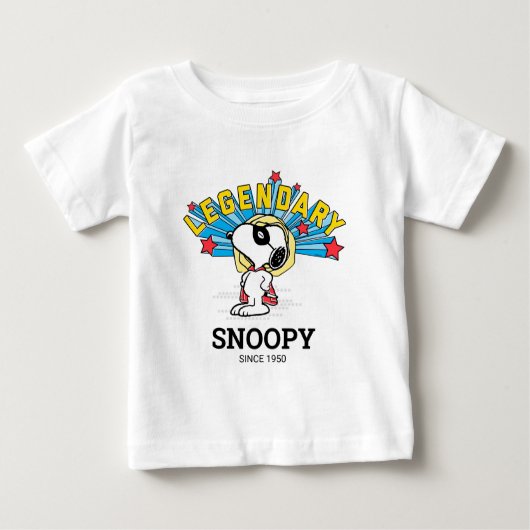 T-shirt Pour Bébé cacahuètes | Snoopy est légendaire (Devant)
