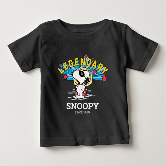 T-shirt Pour Bébé cacahuètes | Snoopy est légendaire (Devant)