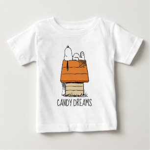 T-shirt Pour Bébé cacahuètes   Snoopy Halloween Nap