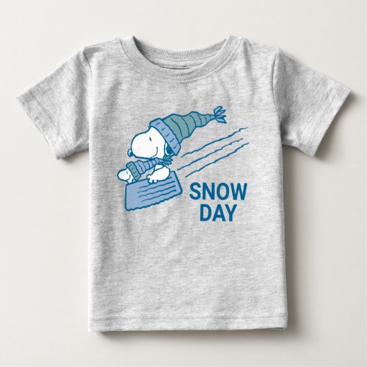 T-shirt Pour Bébé cacahuètes | Snoopy & Woodstock (Devant)