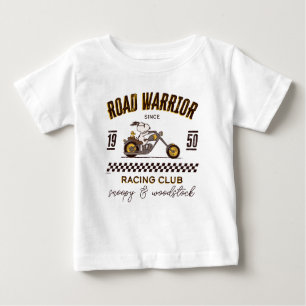 T-shirt Pour Bébé cacahuètes   Snoopy & Woodstock Road Warriors
