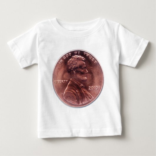 T-shirt Pour Bébé Cadeau numismatique (Devant)