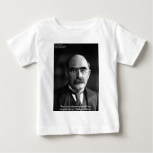 T-shirt Pour Bébé Cadeaux de citation de Rudyard Kipling "Puppy Love
