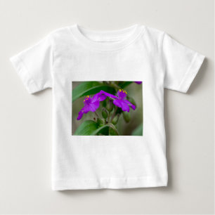 T-shirt Pour Bébé Cadeaux de fleurs sauvages jumelles Fuchsia Spider
