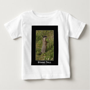 T-shirt Pour Bébé Cadeaux de marmottes à ventre jaune