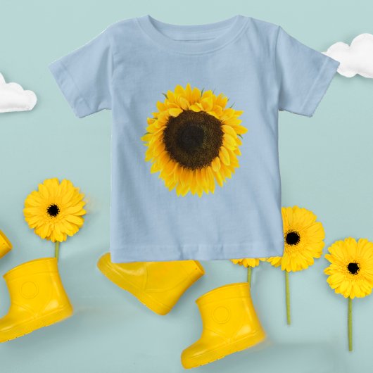T-shirt Pour Bébé Cadeaux de tournesol