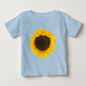 T-shirt Pour Bébé Cadeaux de tournesol (Devant)