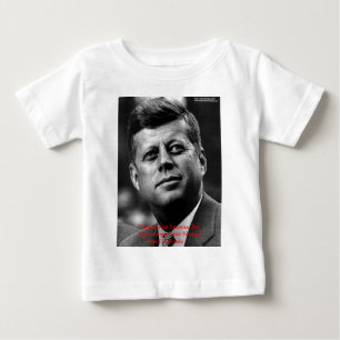 T-shirt Pour Bébé Cadeaux et carte de citation de sagesse JFK "Pardo
