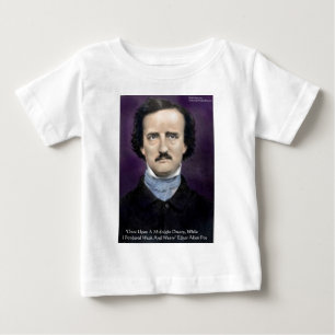 T-shirt Pour Bébé Cadeaux et Cartes de citation d'Edgar Allan Poe "L