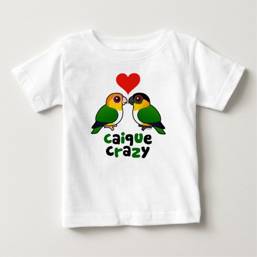 T-shirt Pour Bébé Caique Crazy (Devant)