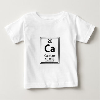 T-shirt Pour Bébé Calcium 20