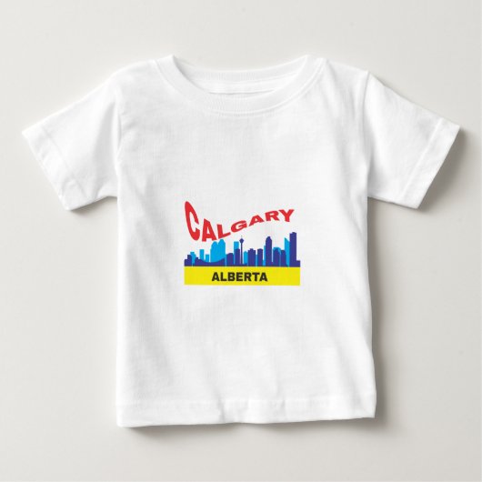 T-shirt Pour Bébé Calgary (Devant)
