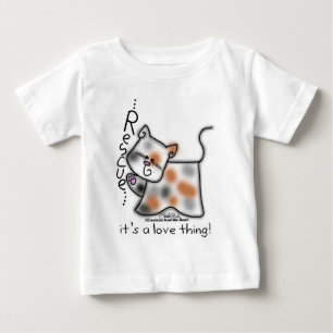 T-shirt Pour Bébé Calico SECOURT...c'est un truc d'amour !